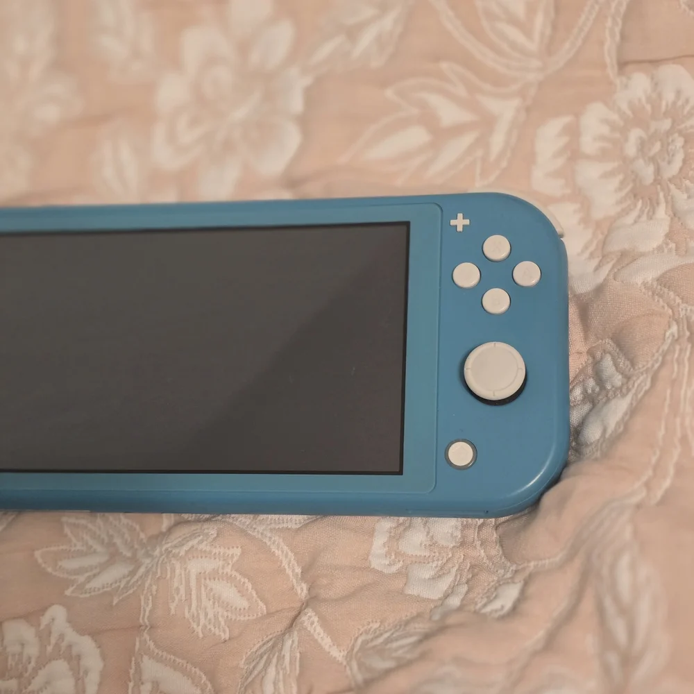 Portable Blue Gaming Console